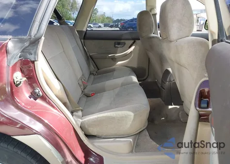 2000 Subaru Outback из США, поврежденный, VIN 4S3BH6755Y7649091